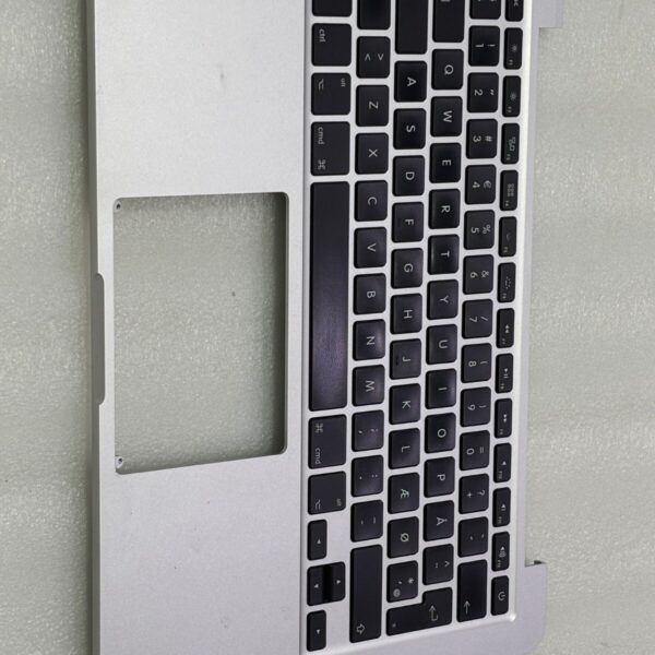 Apple 613-00564-B Topcase QWERTY INORVEGE MacBook Pro A1502 - Argenté