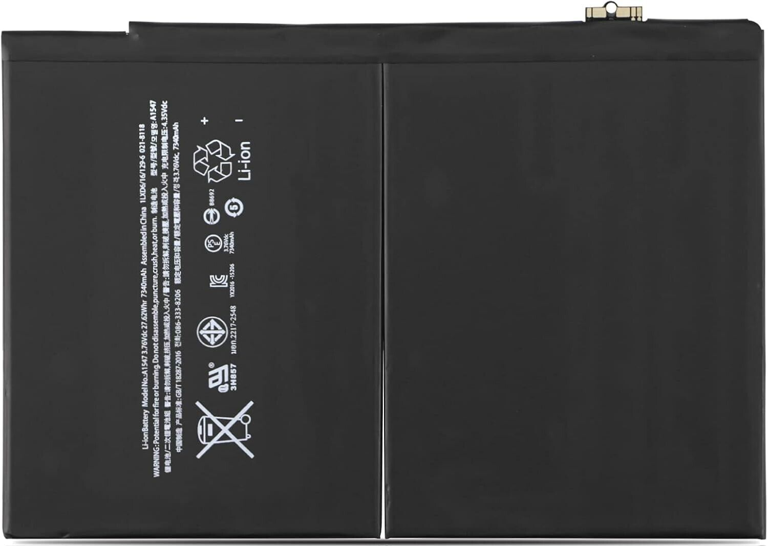 Batterie A1547 iPad Air 2 (2014) A1566 A1567 Batterie A1547 iPad Air 2 (2014) A1566 A1567