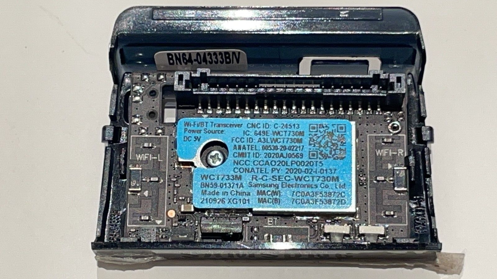 Bouton power+ carte wifi/ communication -BN64-04333BN-SAMSUNG UN65AU7000F Bouton power+ carte wifi/ communication -BN64-04333BN-SAMSUNG UN65AU7000F