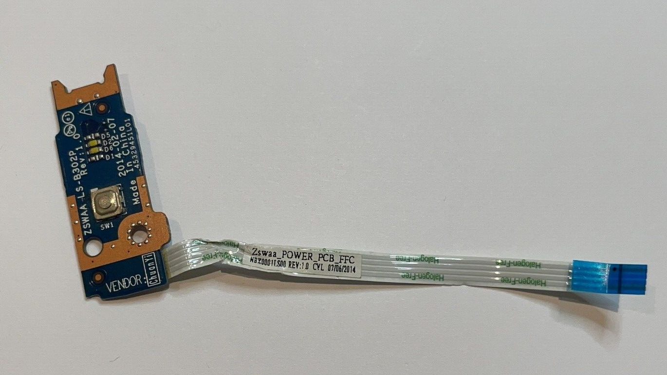 bouton power-NBX0001LS00- TOSHIBA C50-B-15C C55-B C55-B5310 (CF48) bouton power-NBX0001LS00- TOSHIBA C50-B-15C C55-B C55-B5310 (CF48)
