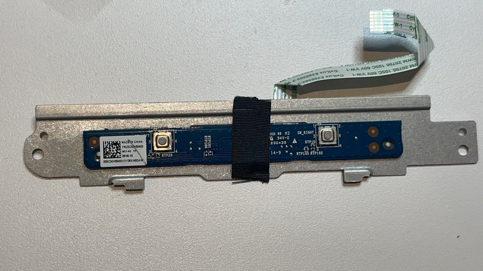 Bouton Touchpad-FRU5C50K69450-Lenovo ideapad 100S-14IBR Bouton Touchpad-FRU5C50K69450-Lenovo ideapad 100S-14IBR