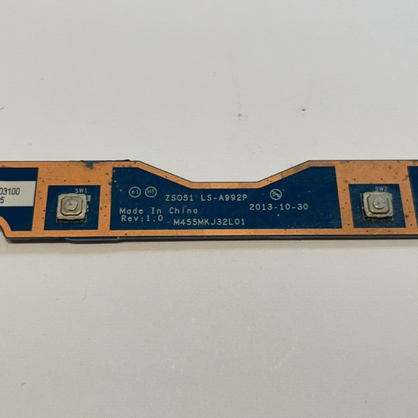 Carte Bouton -LS-A992P- HP Pavilion 15-r074nf 15-h206nf ES440