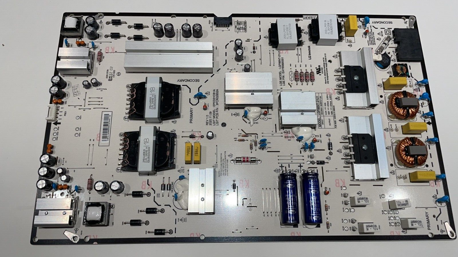 Carte d?alimentation- EAY65895551 3PCR02852A LGP86NT-21U1 -LG 86UP80006LA Carte d?alimentation- EAY65895551 3PCR02852A LGP86NT-21U1 -LG 86UP80006LA