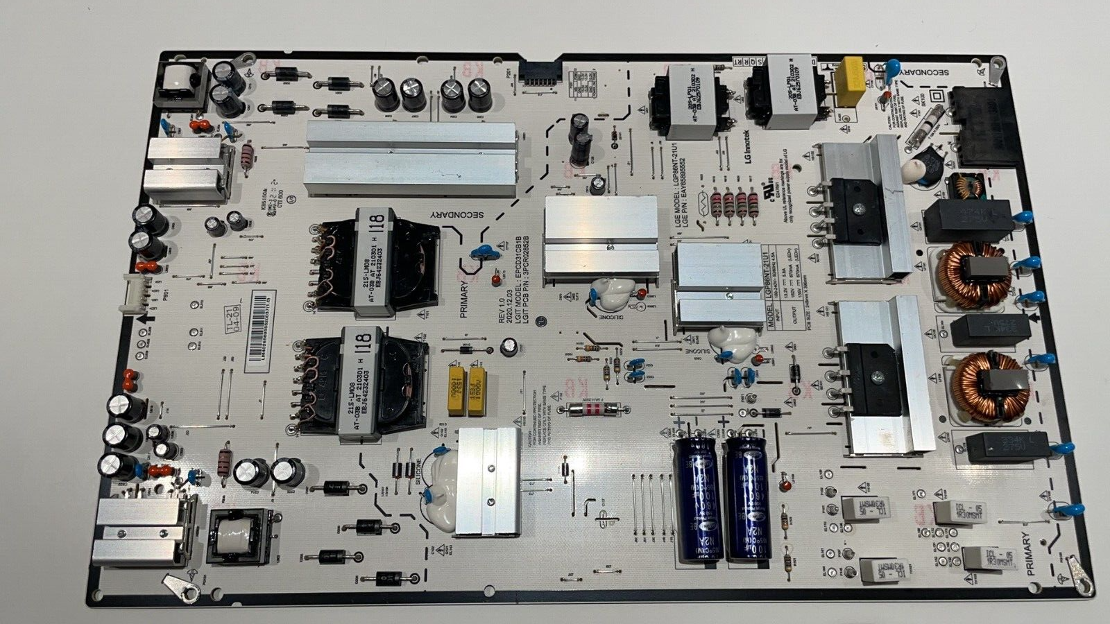 Carte d?alimentation-EAY65895552 3PCR02852B - LG 86UP80006LA Carte d?alimentation-EAY65895552 3PCR02852B - LG 86UP80006LA