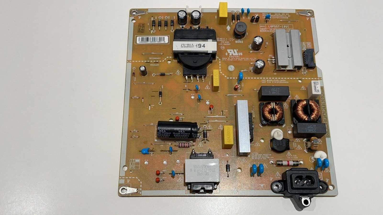 Carte d'alimentation-EAY65149308 - LG 55UP75006LF Carte d'alimentation-EAY65149308 - LG 55UP75006LF