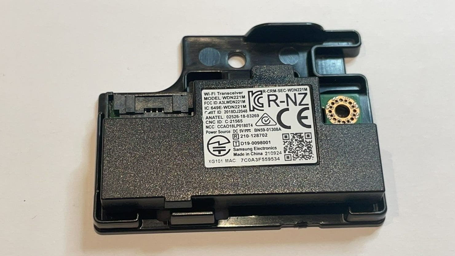 Carte de communication t?l?commande/wifi/Bluetooth - BN59-01308A - UE40NU7120K Carte de communication t?l?commande/wifi/Bluetooth - BN59-01308A - UE40NU7120K