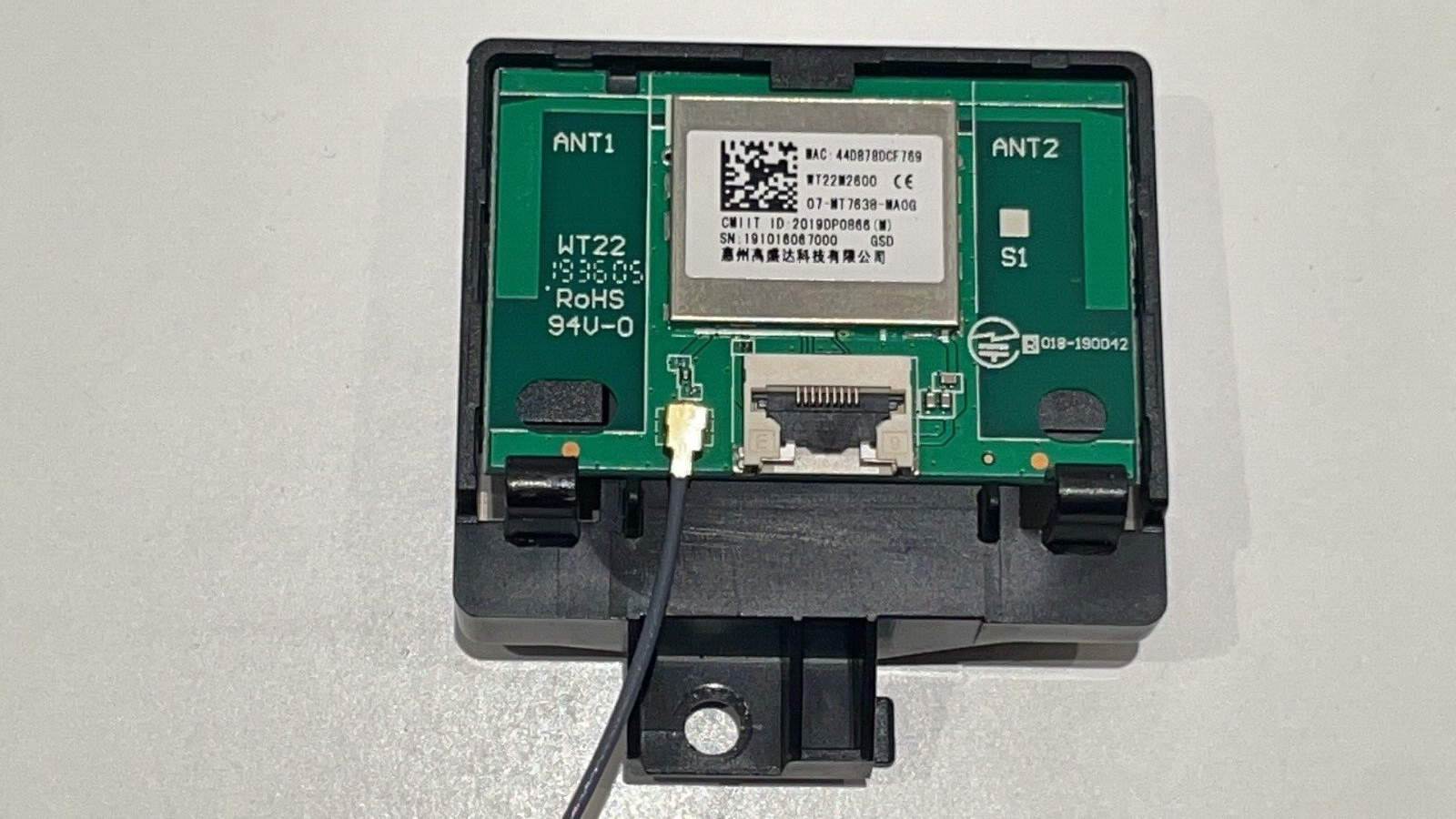 carte wifi -07-MT7638-MA0G- THOMSON 50UE6420 carte wifi -07-MT7638-MA0G- THOMSON 50UE6420