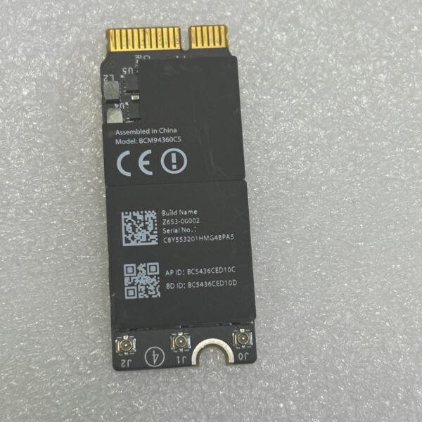 carte WIFI Mac mini A1347 (FIN 2014) Z653-00002 BCM94360CS Pcb