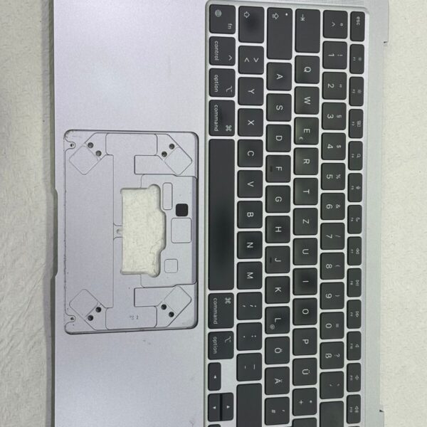 Clavier Apple MacBook AIR A2337 GRIS 13" QWERTY(ALLEMAND) GRADE B