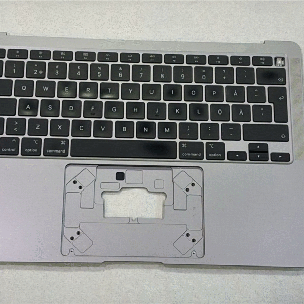 Clavier QWERTY (SWE) MacBook Air 13.3 A2179 EMC 3302 2020 Gis Sidéral GRADE A