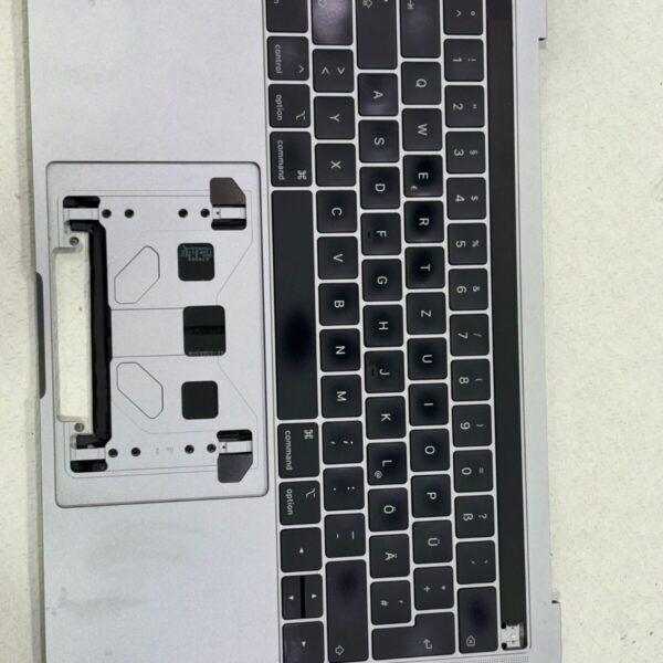 Clavier topcase QWERTY ALLEMAND MacBook Pro 13" GRIS A1989 ( 2018 /2019)