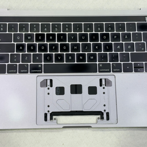 Clavier topcase QWERTY NORVEGE MacBook Pro 13" GRIS A1989 ( 2018 /2019)