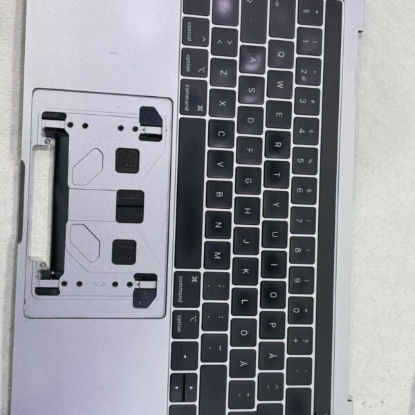 Clavier topcase QWERTY SUEDE MacBook Pro 13" GRIS A1989 ( 2018 /2019)