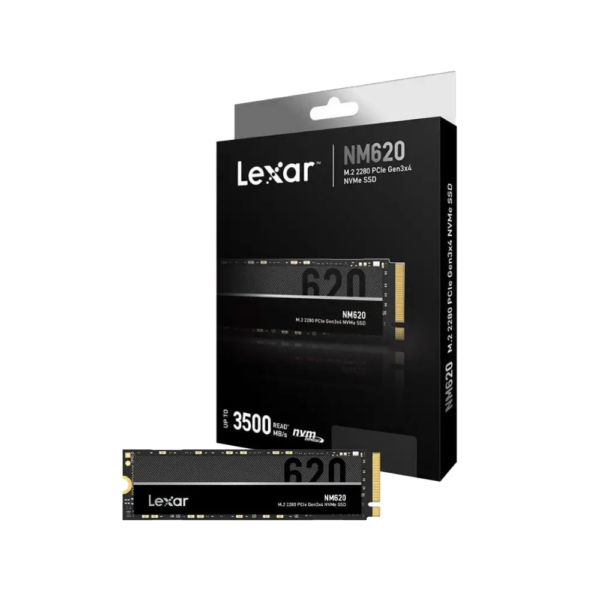 Disque dur interne LEXAR NM620 2TB SSD M.2 2280 PCle