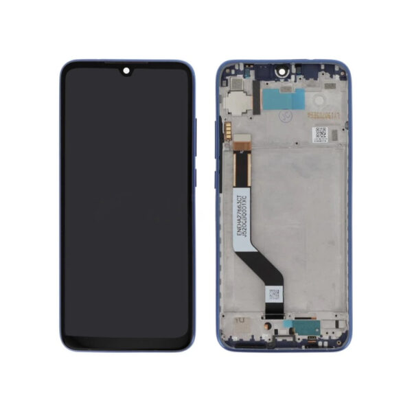 Ecran Complet Bleu Redmi Note 7 (Avec Châssis)