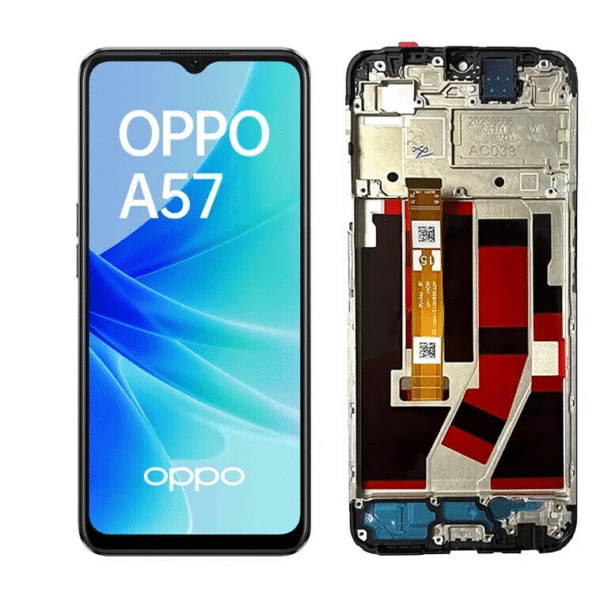 Ecran Complet Noir OLED Oppo A57 (Avec Ch?ssis)