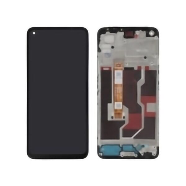 Ecran Complet Noir OLED Oppo A76 (Avec Ch?ssis)