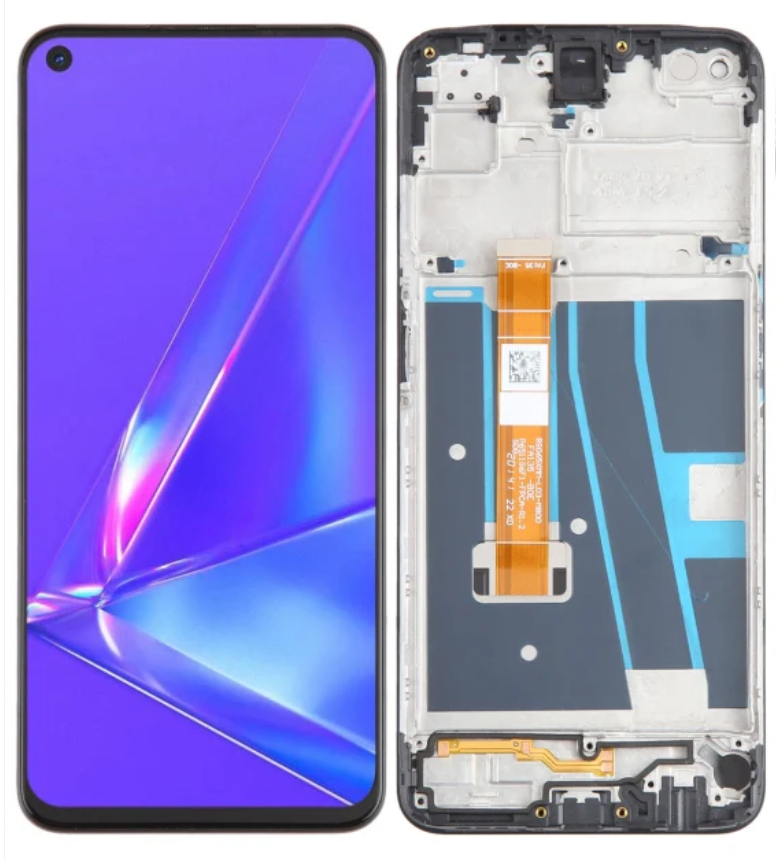 Ecran Complet Noir Oppo A72 (Avec Ch?ssis) Ecran Complet Noir Oppo A72 (Avec Ch?ssis)