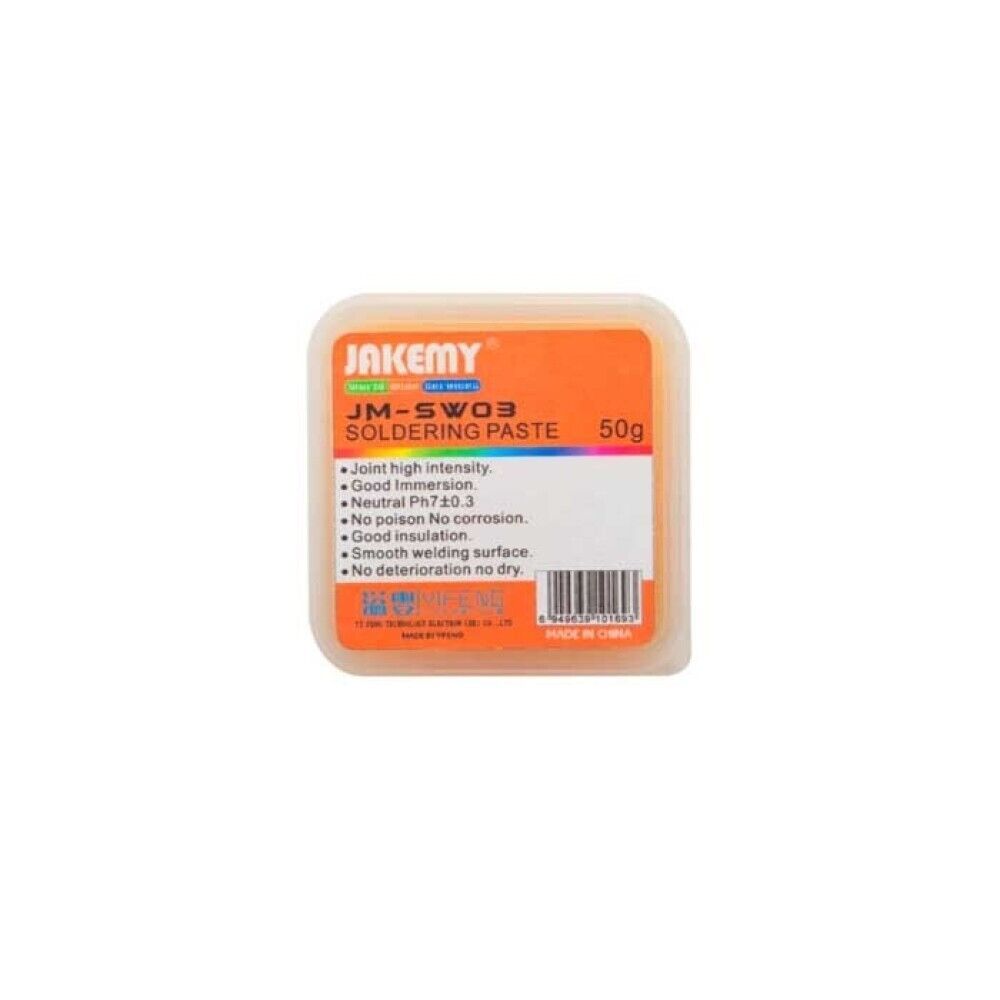 JAKEMY JM-SW03 Flux de Soudure Jakemy (50g) JAKEMY JM-SW03 Flux de Soudure Jakemy (50g)
