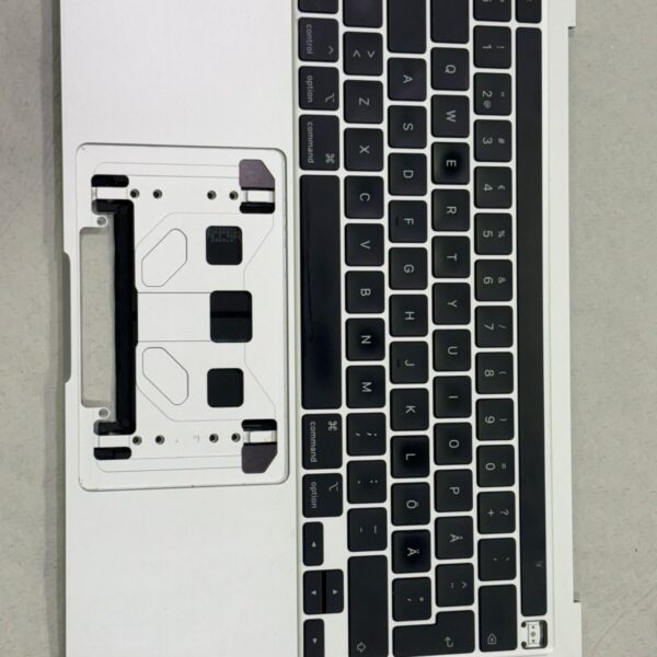 ORIGINAL SILVER topcase clavier QWERTY ALLEMAND apple MACBOOK pro 13" A2251