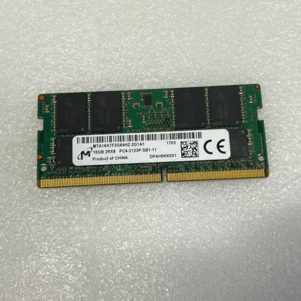 RAM 16GB DDR4 SO-DIMM 260 Pins PC4-2666V Mémoire PC Micron MTA16ATF2G64HZ-2G6H1