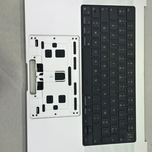TOP CASE APPLE A2485 Macbook pro 16" silver Clavier AZERTY (FRANCAIS) keyboard