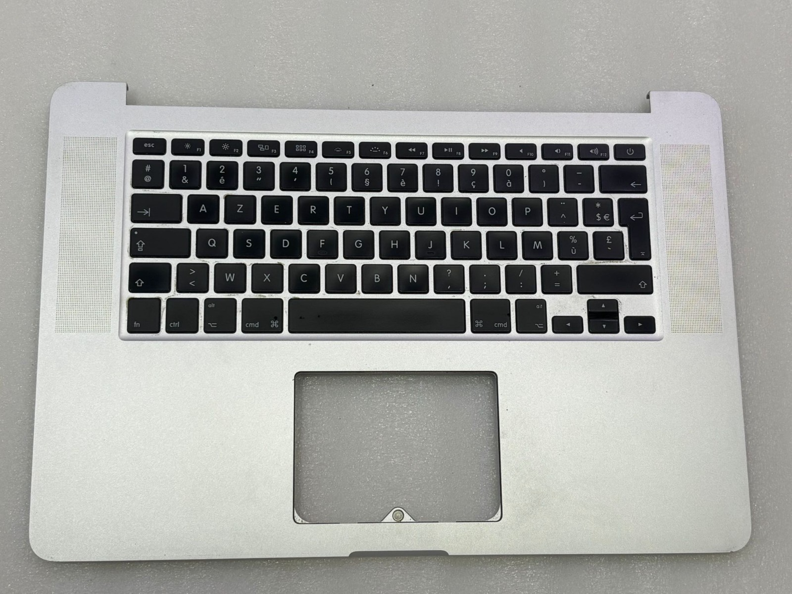 Top Case Apple MacBook Pro 15" Retina A1398 clavier AZERTY (FR) SILVER Top Case Apple MacBook Pro 15" Retina A1398 clavier AZERTY (FR) SILVER