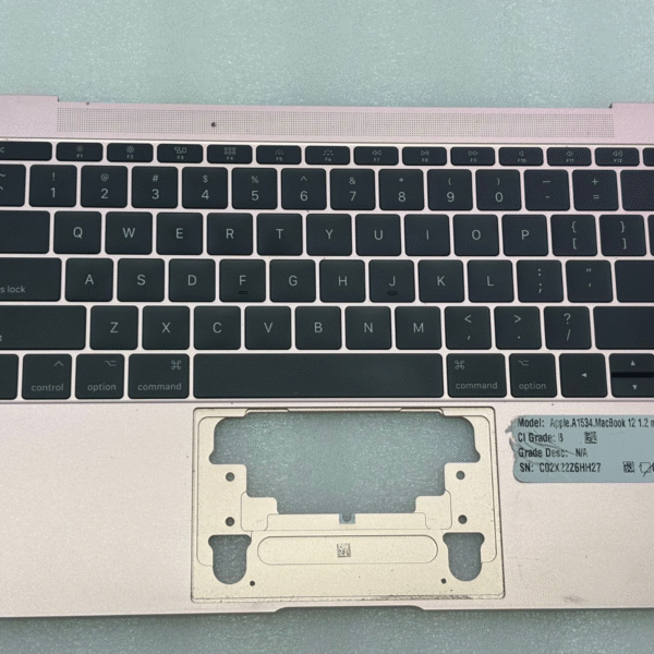 TOPCASE CHÂSSIS AVEC CLAVIER US QWERTY POUR MACBOOK 12" A1534