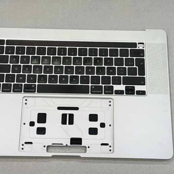 Topcase Clavier AZERTY(FRANCE) AVEC BATTERIE MacBook Pro 16″ A2141-SILVER