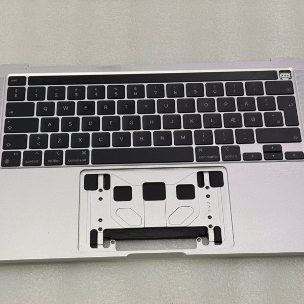 topcase clavier QWERTY DANEMARK APPLE MacBook PRO 13" 2020 A2338 M1 SILVER