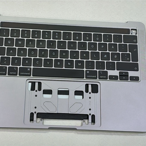 Topcase Clavier QWERTY(DANEMARK) AVEC BATTERIE MacBook Pro 13″ A2289-GRIS
