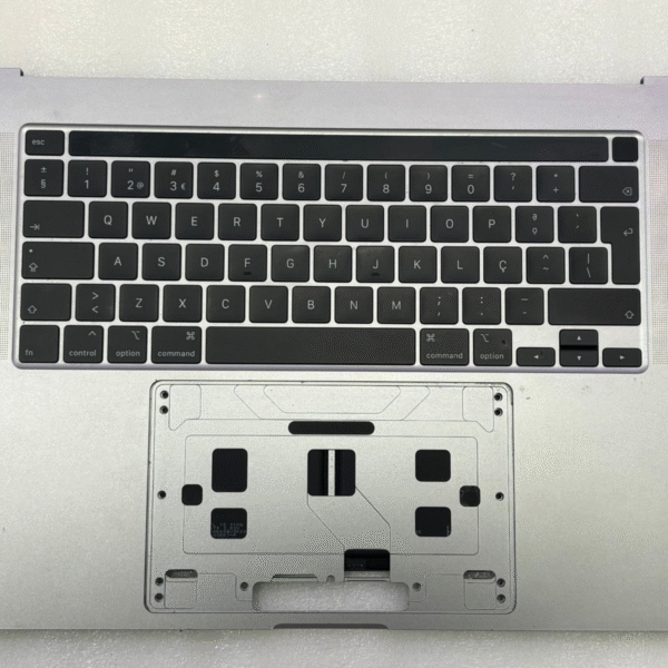 Topcase Clavier QWERTY(PORTUGAIS) AVEC BATTERIE MacBook Pro16″ A2141-SILVER