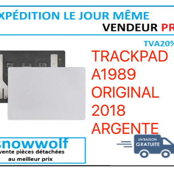 Trackpad 821-01701-A pour MacBook Pro Retina 13 A1989 2018 Argenté