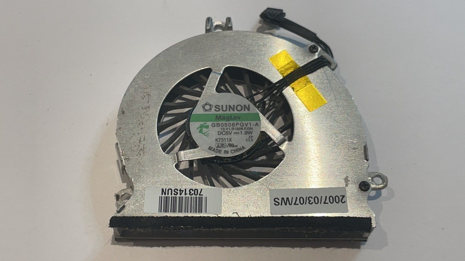 ventilateur-GB0506PGV1-A- Apple MacBook 13" A1181 2006 ventilateur-GB0506PGV1-A- Apple MacBook 13" A1181 2006